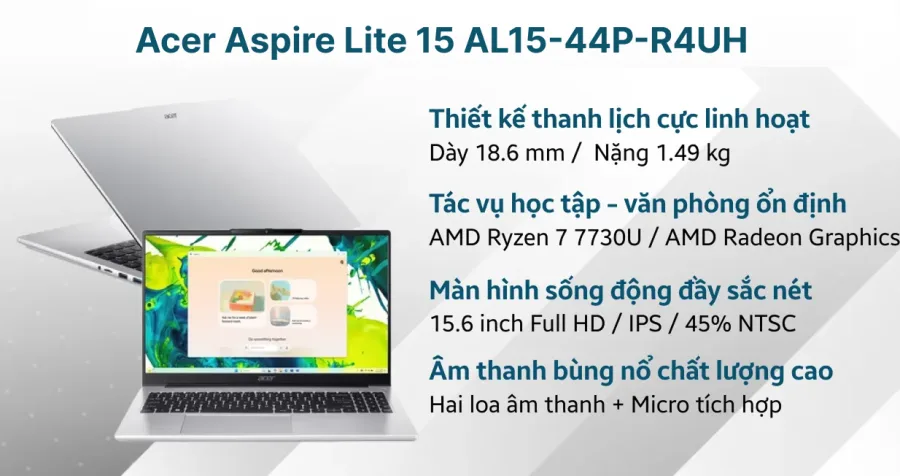 Acer Aspire Lite 15 AL15-44P-R4UH – ảnh 2