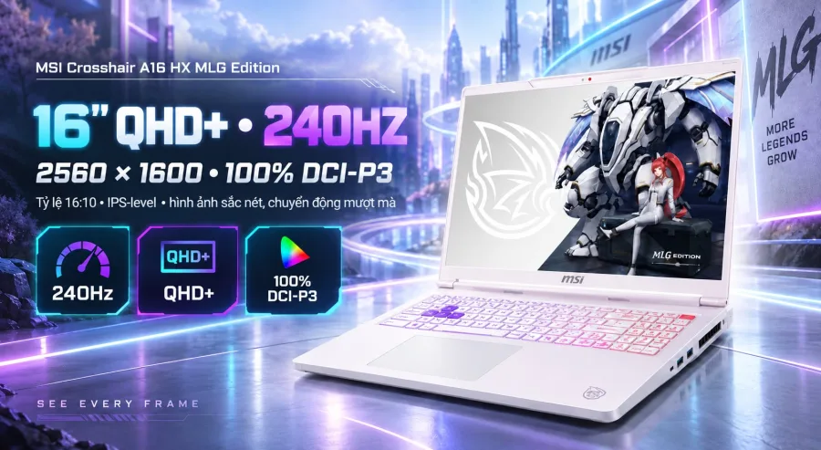 MSI Crosshair A16 HX MLG Edition E8WFK-067VN – ảnh 4
