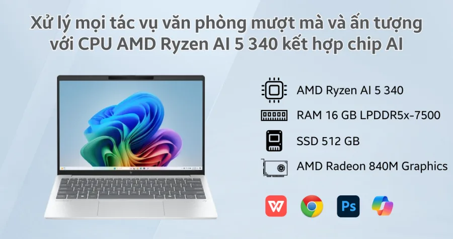 HP Omnibook 7 Aero 13-BG1087AU BZ7S1PA – ảnh 8