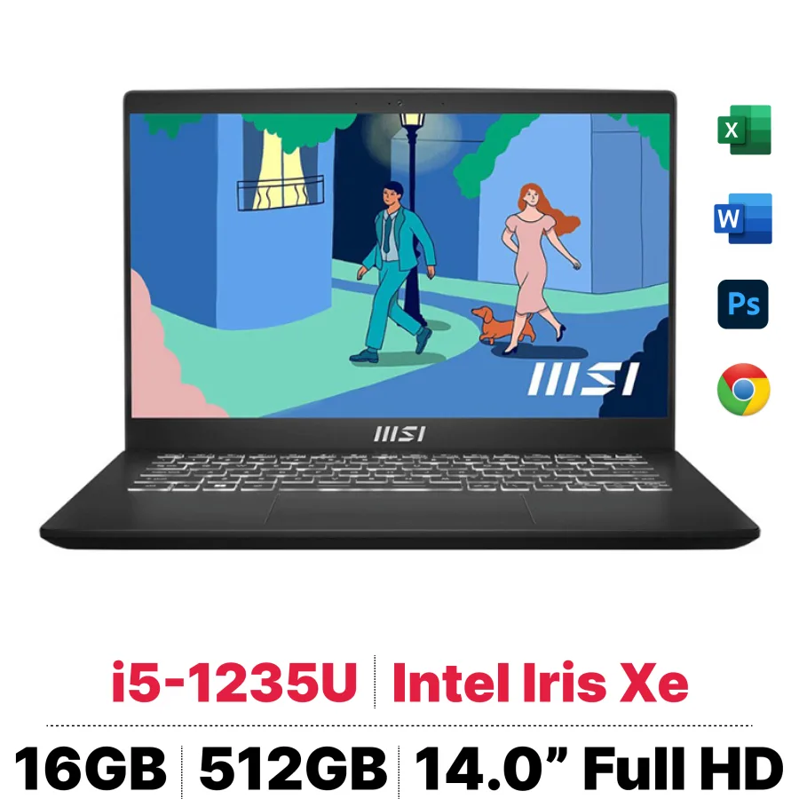MSI Modern 14 C12MO-660VN – ảnh 1