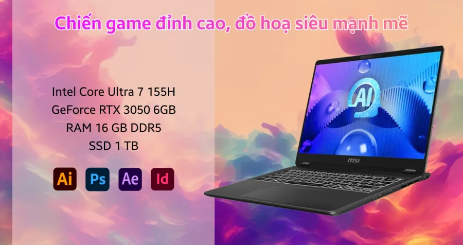 MSI Prestige 14 AI Studio C1UDXG-058VN – ảnh 7