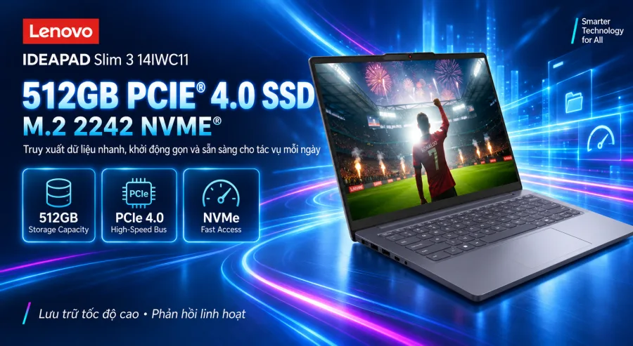 Lenovo IdeaPad Slim 3 14IWC11 83RQ00DAVN – ảnh 3