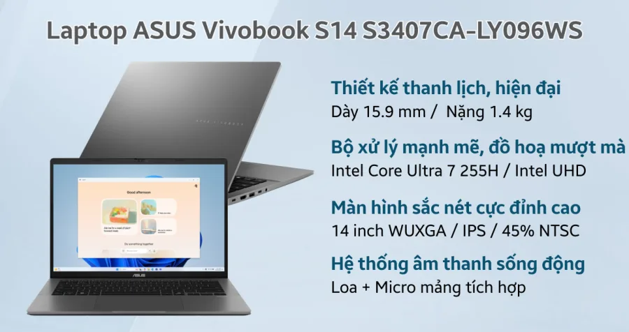 ASUS Vivobook S14 S3407CA-LY096WS – ảnh 11