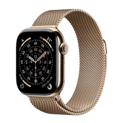 Apple Watch Series 11 GPS + Cellular 42mm viền Titanium dây Milan