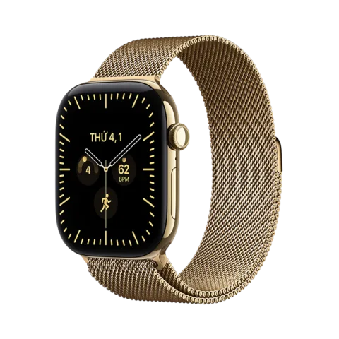 Apple Watch Series 12 GPS + Cellular 46mm viền Titanium dây Milan