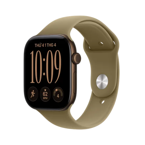 Apple Watch Series 12 GPS + Cellular 42mm viền nhôm dây silicone