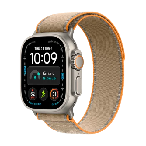 Apple Watch Ultra 4 GPS + Cellular 49mm viền Titanium dây Trail