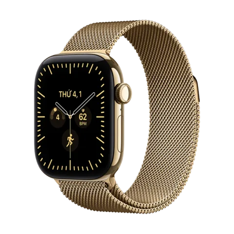 Apple Watch Series 12 GPS + Cellular 42mm viền Titanium dây Milan