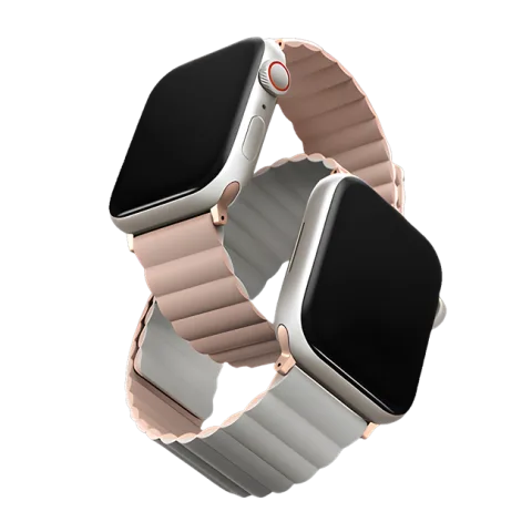 Dây silicone Apple Watch 41/40/38mm UniQ-Revix Reversible Màu Hồng