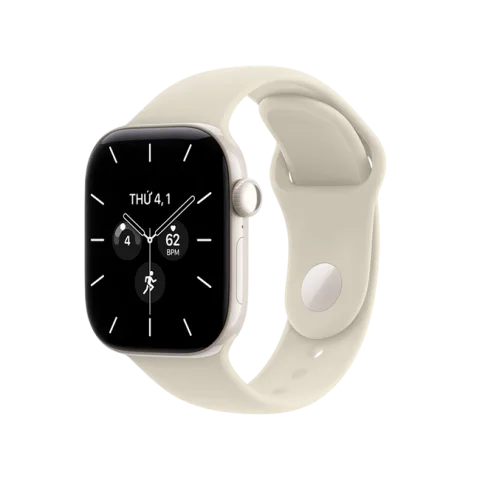 Apple Watch Series 12 GPS + Cellular 46mm viền Ceramic dây silicone