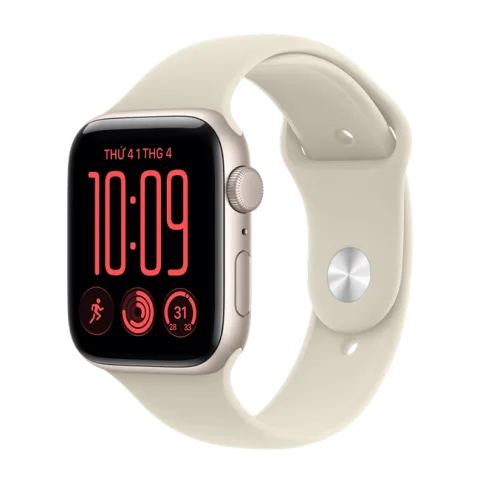 Apple Watch SE 3 GPS 44mm viền nhôm dây thể thao 2026