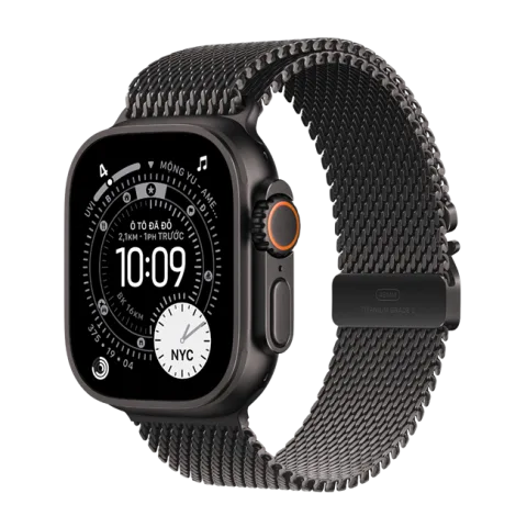 Apple Watch Ultra 3 GPS + Cellular 49mm viền Titanium dây Milan
