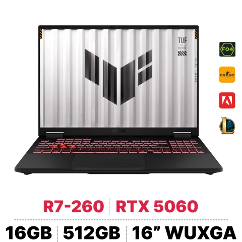 ASUS TUF Gaming A16 FA608UM‑RV266W