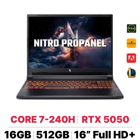 Acer Gaming Nitro ProPanel ANV16-72-782F